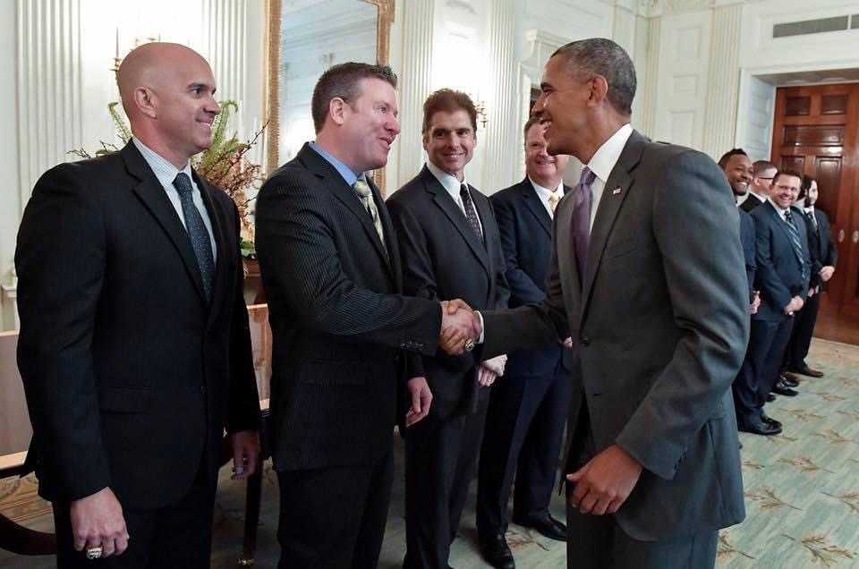 Post world series at the white house