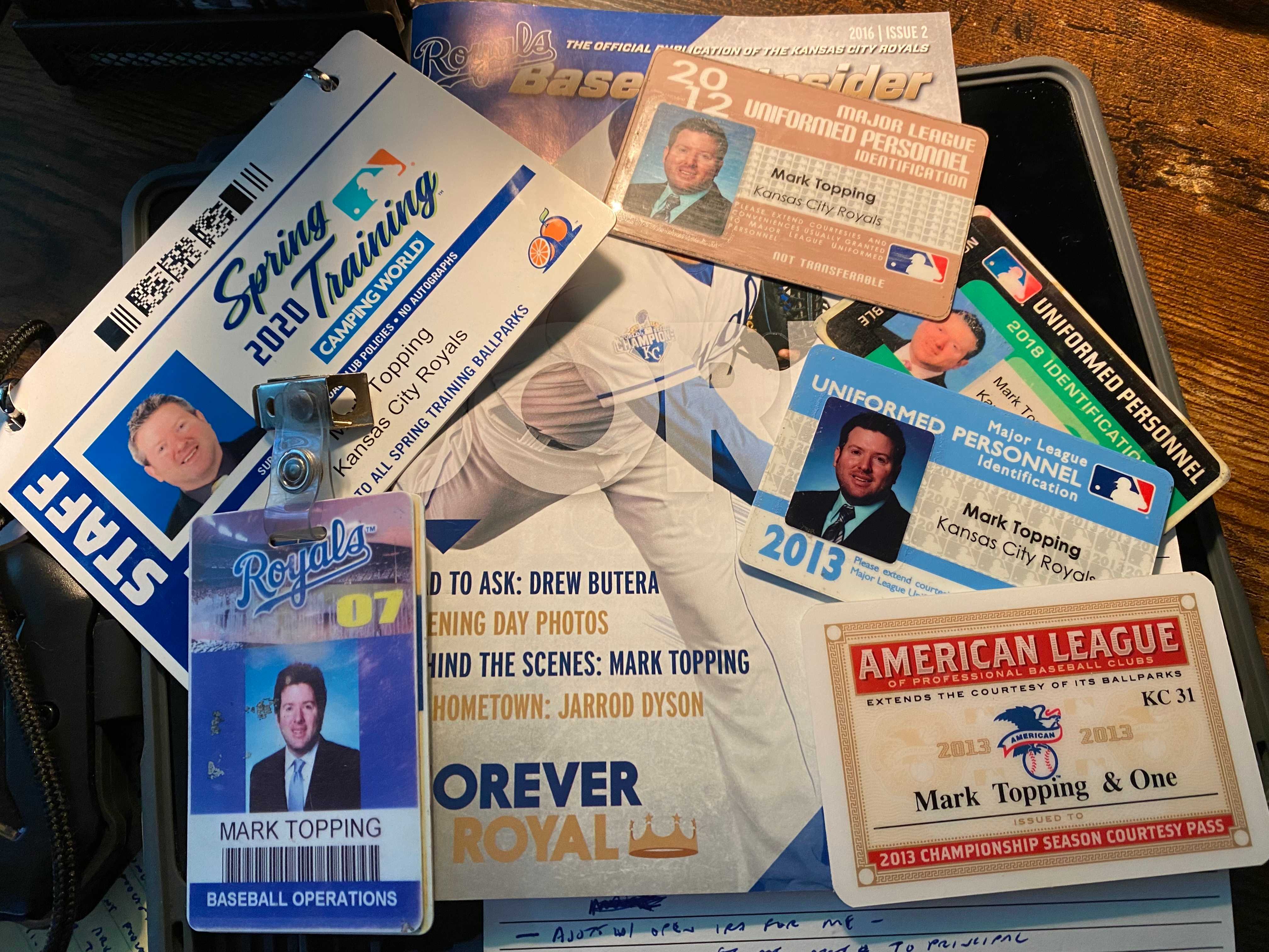 Collection of ids from working with Royals